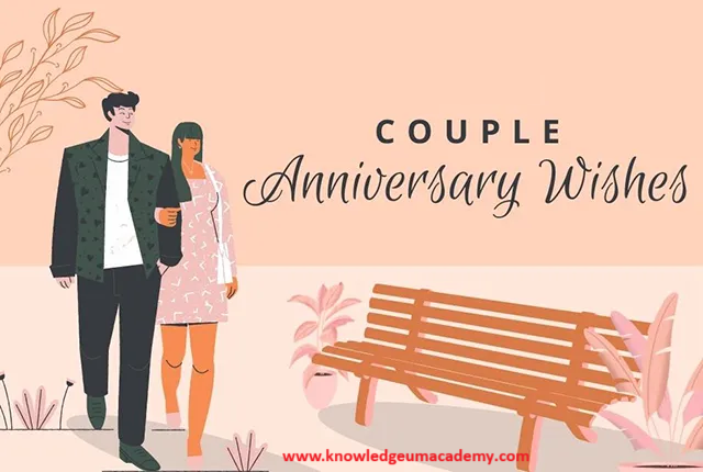 Anniversary Wishes for couples